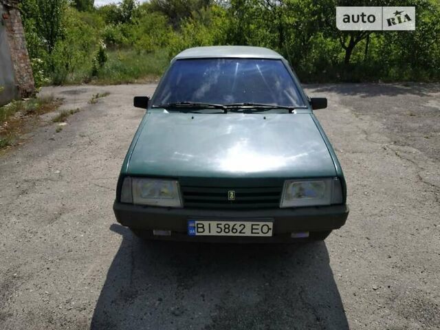 Зелений ВАЗ 2108, об'ємом двигуна 1.29 л та пробігом 98 тис. км за 843 $, фото 1 на Automoto.ua
