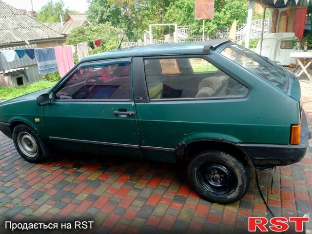 Зеленый ВАЗ 2108, объемом двигателя 1.5 л и пробегом 0 тыс. км за 750 $, фото 1 на Automoto.ua