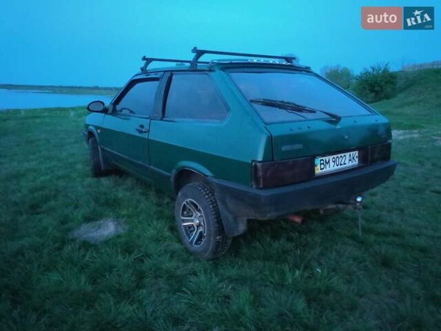 Зеленый ВАЗ 2108, объемом двигателя 1.29 л и пробегом 280 тыс. км за 1000 $, фото 4 на Automoto.ua