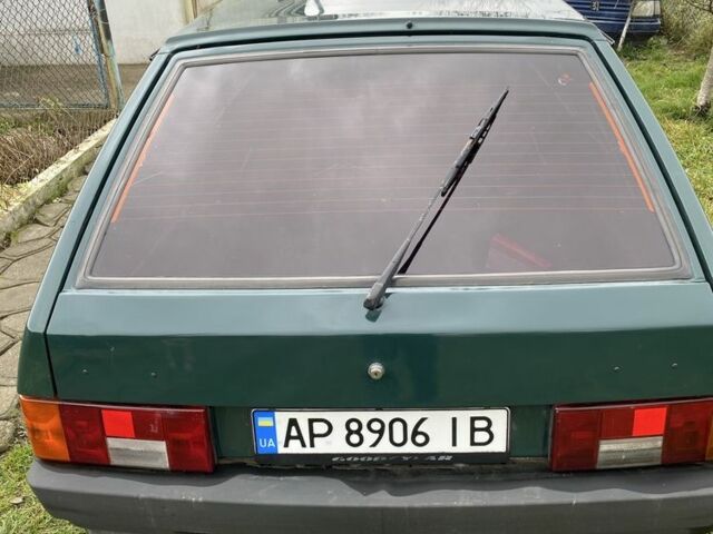 Зеленый ВАЗ 2108, объемом двигателя 1.5 л и пробегом 70 тыс. км за 1000 $, фото 1 на Automoto.ua