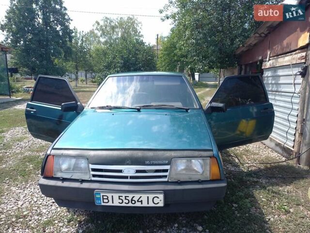 Зеленый ВАЗ 2108, объемом двигателя 1.5 л и пробегом 147 тыс. км за 1180 $, фото 4 на Automoto.ua