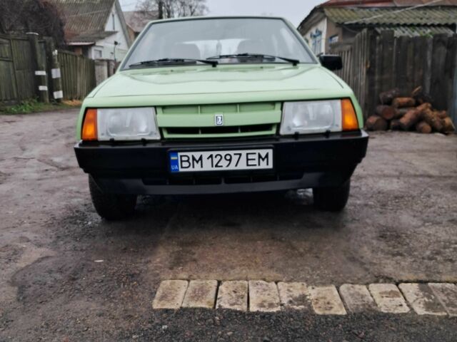 Зеленый ВАЗ 2108, объемом двигателя 1.3 л и пробегом 54 тыс. км за 2400 $, фото 1 на Automoto.ua