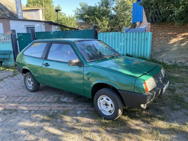Зеленый ВАЗ 2108, объемом двигателя 1.3 л и пробегом 80 тыс. км за 483 $, фото 1 на Automoto.ua