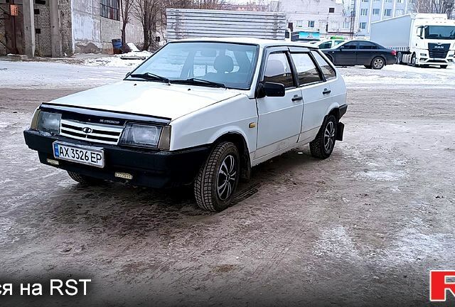 Белый ВАЗ 2109, объемом двигателя 1.3 л и пробегом 1 тыс. км за 1300 $, фото 2 на Automoto.ua