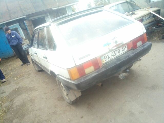 Білий ВАЗ 2109, об'ємом двигуна 1.3 л та пробігом 90 тис. км за 550 $, фото 1 на Automoto.ua