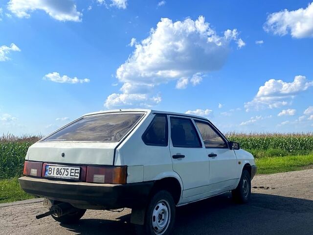 Білий ВАЗ 2109, об'ємом двигуна 1.3 л та пробігом 206 тис. км за 1300 $, фото 1 на Automoto.ua