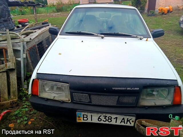 Белый ВАЗ 2109, объемом двигателя 1.3 л и пробегом 0 тыс. км за 800 $, фото 1 на Automoto.ua