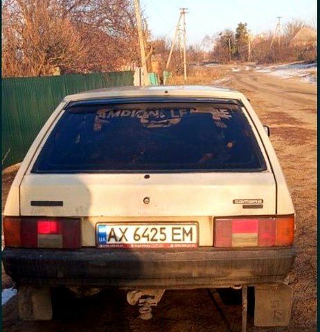 Белый ВАЗ 2109, объемом двигателя 1.5 л и пробегом 350 тыс. км за 1030 $, фото 1 на Automoto.ua