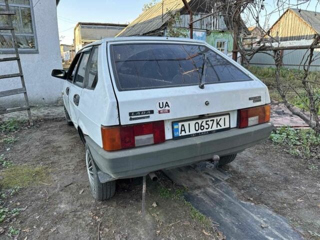 Белый ВАЗ 2109, объемом двигателя 1.5 л и пробегом 97 тыс. км за 850 $, фото 1 на Automoto.ua