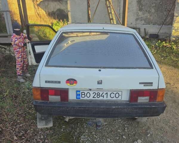 Белый ВАЗ 2109, объемом двигателя 1.1 л и пробегом 110 тыс. км за 450 $, фото 1 на Automoto.ua