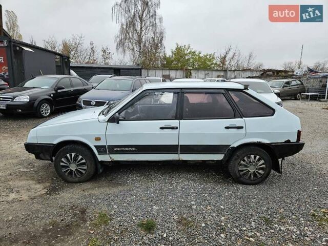 Белый ВАЗ 2109, объемом двигателя 1.29 л и пробегом 100 тыс. км за 1200 $, фото 1 на Automoto.ua