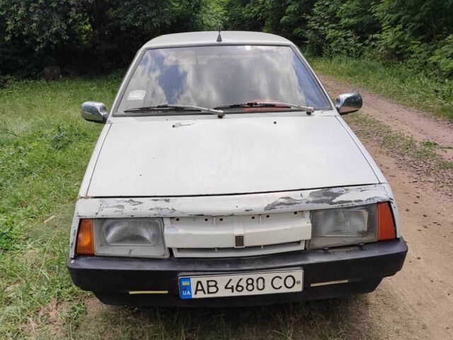 Белый ВАЗ 2109, объемом двигателя 1.3 л и пробегом 200 тыс. км за 480 $, фото 1 на Automoto.ua