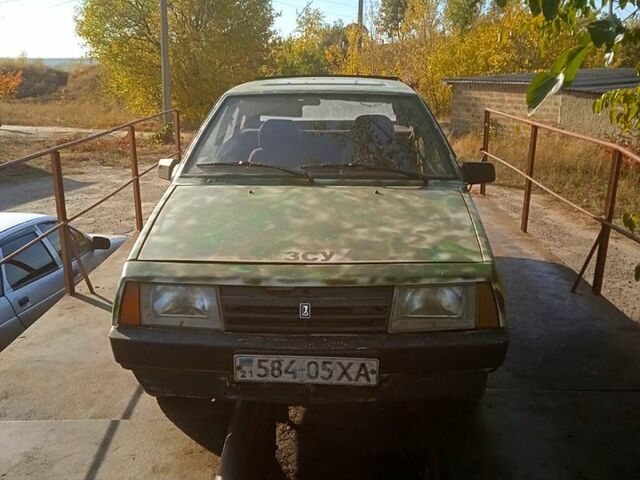 Белый ВАЗ 2109, объемом двигателя 1.3 л и пробегом 50 тыс. км за 500 $, фото 3 на Automoto.ua