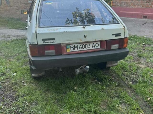 Белый ВАЗ 2109, объемом двигателя 1.3 л и пробегом 1 тыс. км за 1000 $, фото 1 на Automoto.ua