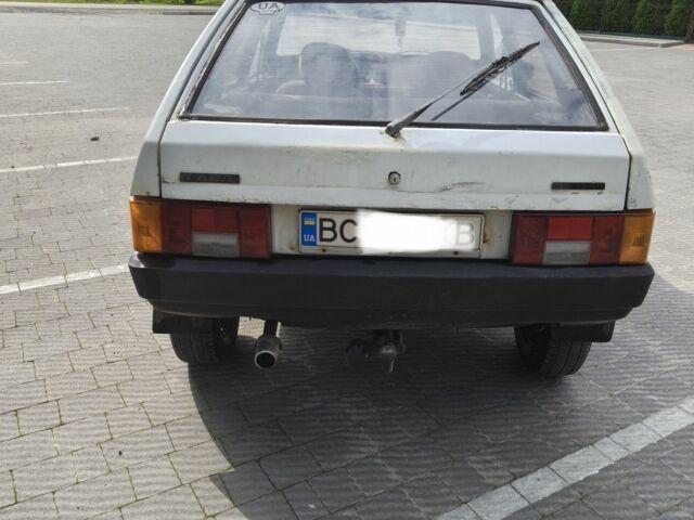 Белый ВАЗ 2109, объемом двигателя 0 л и пробегом 89 тыс. км за 450 $, фото 2 на Automoto.ua