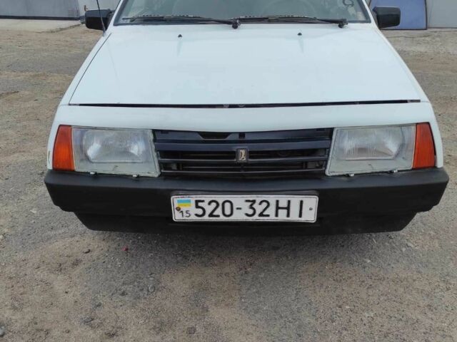 Белый ВАЗ 2109, объемом двигателя 1.3 л и пробегом 37 тыс. км за 1500 $, фото 1 на Automoto.ua