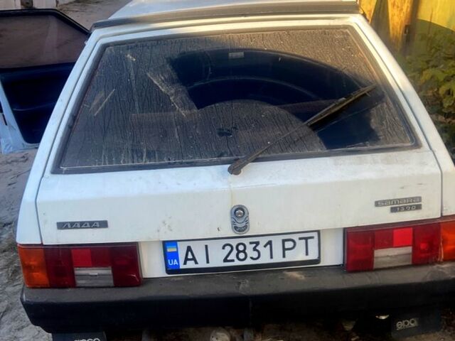 Белый ВАЗ 2109, объемом двигателя 1.3 л и пробегом 57 тыс. км за 1200 $, фото 3 на Automoto.ua
