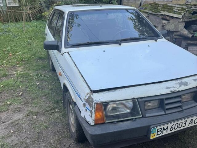 Белый ВАЗ 2109, объемом двигателя 1.3 л и пробегом 1 тыс. км за 1000 $, фото 2 на Automoto.ua