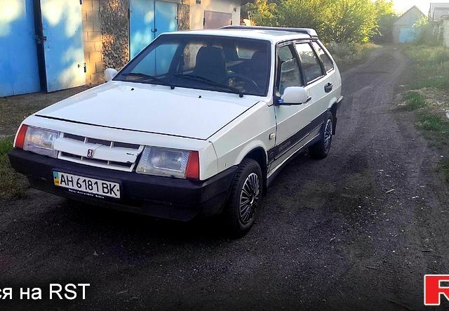 Белый ВАЗ 2109, объемом двигателя 1.5 л и пробегом 0 тыс. км за 750 $, фото 1 на Automoto.ua