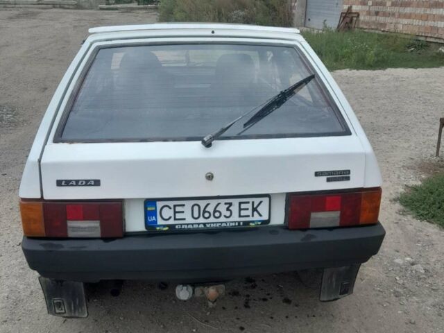 Белый ВАЗ 2109, объемом двигателя 1.5 л и пробегом 305 тыс. км за 1300 $, фото 3 на Automoto.ua