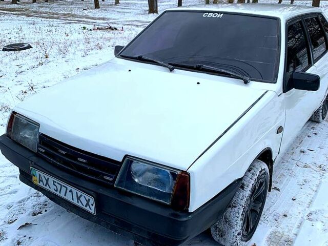 Белый ВАЗ 2109, объемом двигателя 13 л и пробегом 90 тыс. км за 1350 $, фото 1 на Automoto.ua
