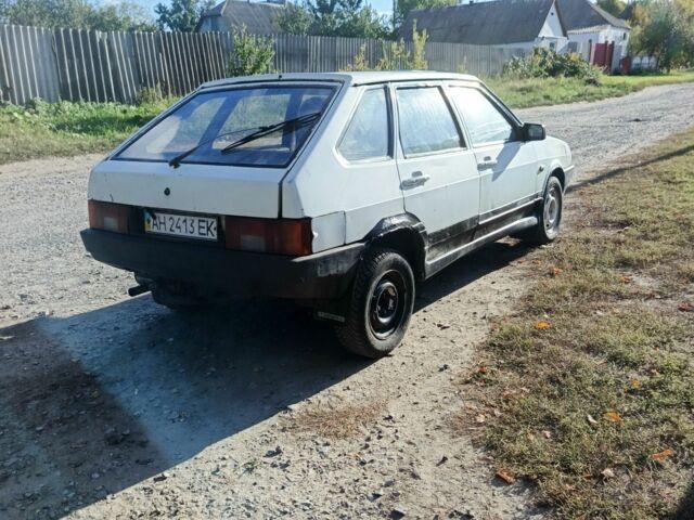 Белый ВАЗ 2109, объемом двигателя 1 л и пробегом 1 тыс. км за 472 $, фото 1 на Automoto.ua