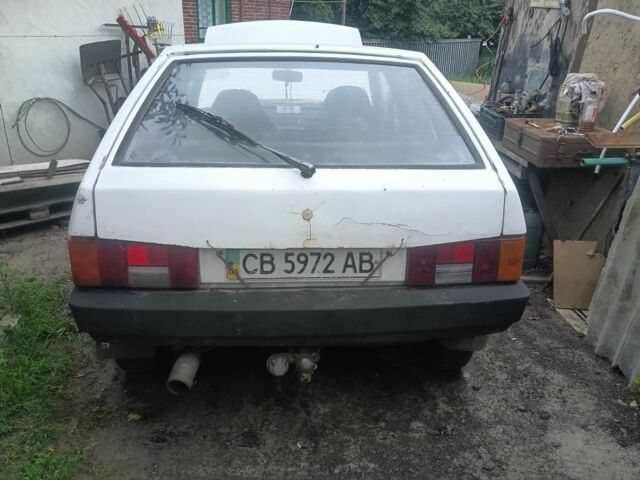 Белый ВАЗ 2109, объемом двигателя 1.5 л и пробегом 71 тыс. км за 594 $, фото 4 на Automoto.ua