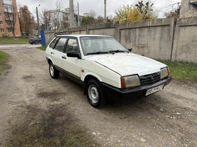 Білий ВАЗ 2109, об'ємом двигуна 1.5 л та пробігом 222 тис. км за 550 $, фото 1 на Automoto.ua