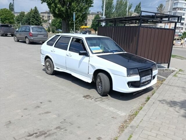 Белый ВАЗ 2109, объемом двигателя 1.5 л и пробегом 30 тыс. км за 1074 $, фото 2 на Automoto.ua