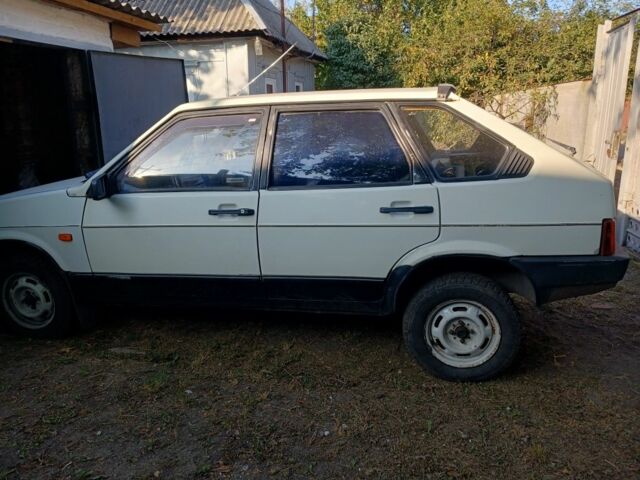 Білий ВАЗ 2109, об'ємом двигуна 1.3 л та пробігом 94 тис. км за 1200 $, фото 1 на Automoto.ua