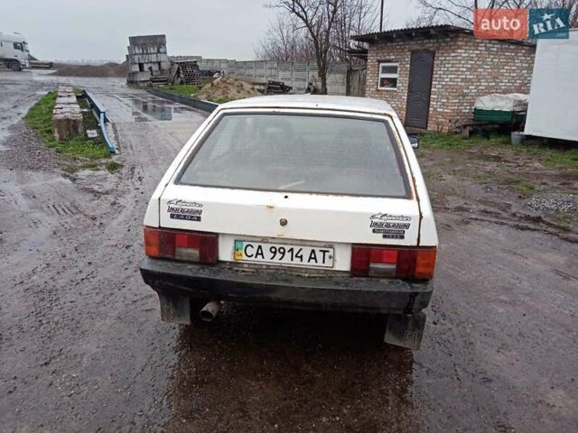 Білий ВАЗ 2109, об'ємом двигуна 1.5 л та пробігом 50 тис. км за 800 $, фото 1 на Automoto.ua