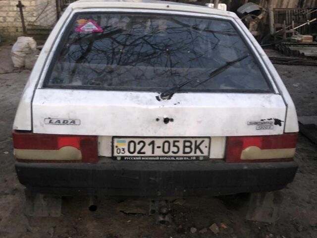 Белый ВАЗ 2109, объемом двигателя 1.5 л и пробегом 273 тыс. км за 680 $, фото 3 на Automoto.ua