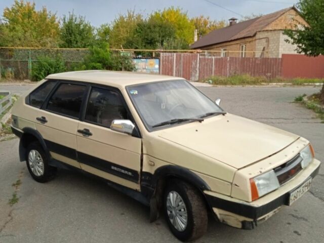 Бежевий ВАЗ 2109, об'ємом двигуна 1.3 л та пробігом 98 тис. км за 528 $, фото 3 на Automoto.ua