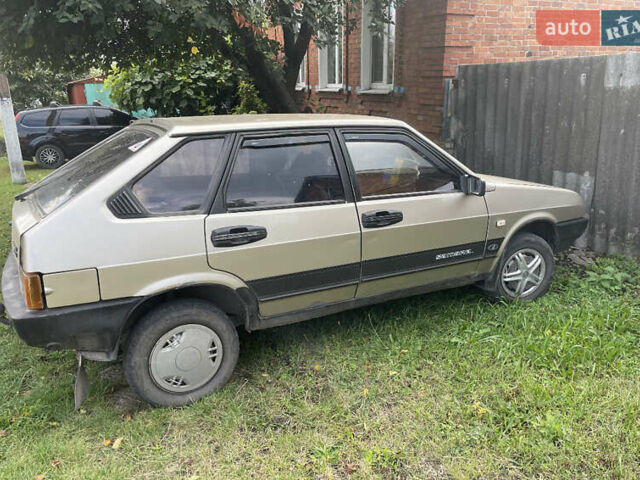 Бежевий ВАЗ 2109, об'ємом двигуна 1.29 л та пробігом 100 тис. км за 1200 $, фото 2 на Automoto.ua