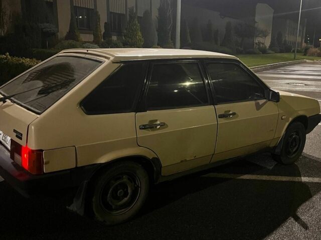 Бежевый ВАЗ 2109, объемом двигателя 1.3 л и пробегом 50 тыс. км за 1100 $, фото 4 на Automoto.ua