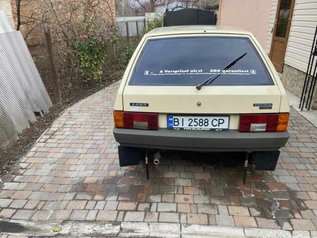 Бежевий ВАЗ 2109, об'ємом двигуна 1.3 л та пробігом 100 тис. км за 1350 $, фото 3 на Automoto.ua