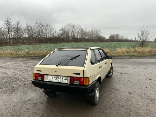 Бежевий ВАЗ 2109, об'ємом двигуна 1.3 л та пробігом 200 тис. км за 930 $, фото 3 на Automoto.ua