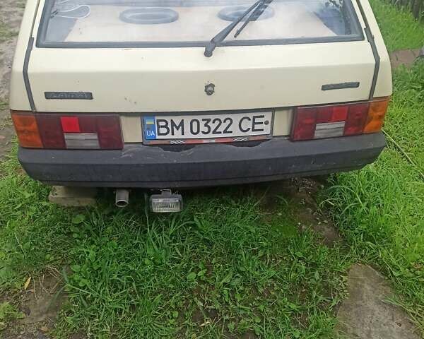 Бежевый ВАЗ 2109, объемом двигателя 1.5 л и пробегом 1 тыс. км за 950 $, фото 1 на Automoto.ua