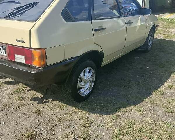 Бежевий ВАЗ 2109, об'ємом двигуна 1.5 л та пробігом 200 тис. км за 850 $, фото 6 на Automoto.ua