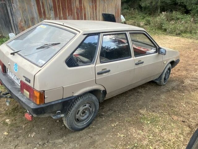 Бежевый ВАЗ 2109, объемом двигателя 1.5 л и пробегом 133 тыс. км за 650 $, фото 1 на Automoto.ua