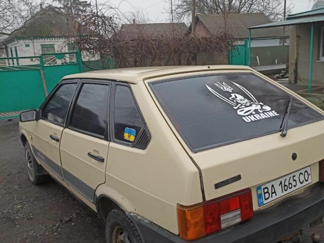 Бежевий ВАЗ 2109, об'ємом двигуна 1.5 л та пробігом 467 тис. км за 647 $, фото 4 на Automoto.ua