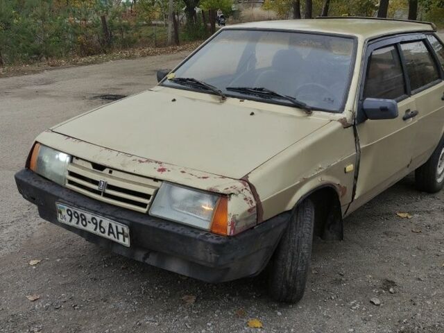 Бежевый ВАЗ 2109, объемом двигателя 1.5 л и пробегом 17 тыс. км за 408 $, фото 1 на Automoto.ua