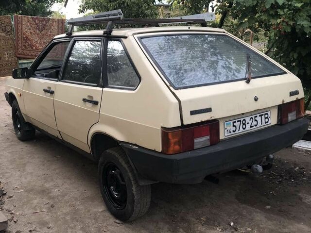 Бежевый ВАЗ 2109, объемом двигателя 1.3 л и пробегом 78 тыс. км за 499 $, фото 1 на Automoto.ua