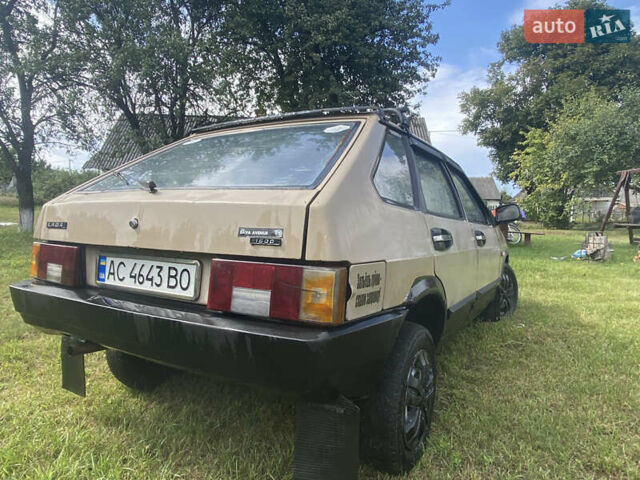 Бежевый ВАЗ 2109, объемом двигателя 1.5 л и пробегом 337 тыс. км за 750 $, фото 3 на Automoto.ua