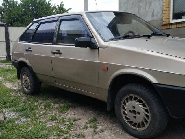 Бежевий ВАЗ 2109, об'ємом двигуна 1.5 л та пробігом 21 тис. км за 1400 $, фото 1 на Automoto.ua