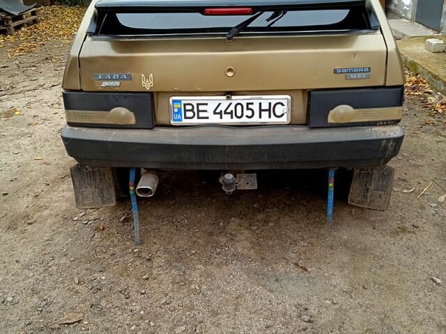 Бежевый ВАЗ 2109, объемом двигателя 1.5 л и пробегом 300 тыс. км за 1650 $, фото 12 на Automoto.ua