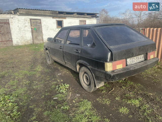 Черный ВАЗ 2109, объемом двигателя 1.5 л и пробегом 30 тыс. км за 603 $, фото 2 на Automoto.ua