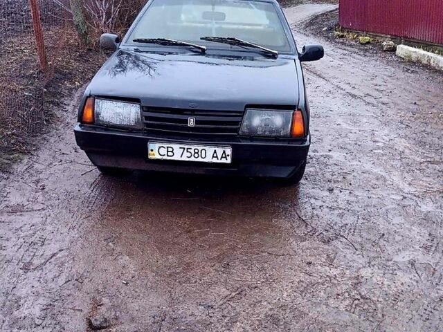 Черный ВАЗ 2109, объемом двигателя 1.5 л и пробегом 300 тыс. км за 450 $, фото 1 на Automoto.ua