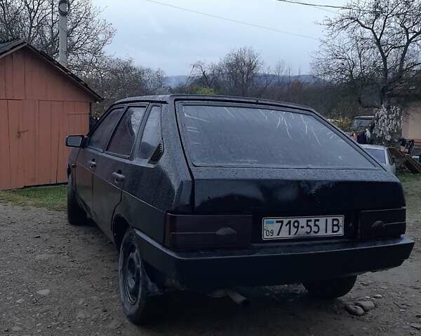 Чорний ВАЗ 2109, об'ємом двигуна 1.5 л та пробігом 250 тис. км за 1150 $, фото 1 на Automoto.ua