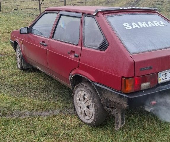 Черный ВАЗ 2109, объемом двигателя 1.3 л и пробегом 200 тыс. км за 1250 $, фото 1 на Automoto.ua